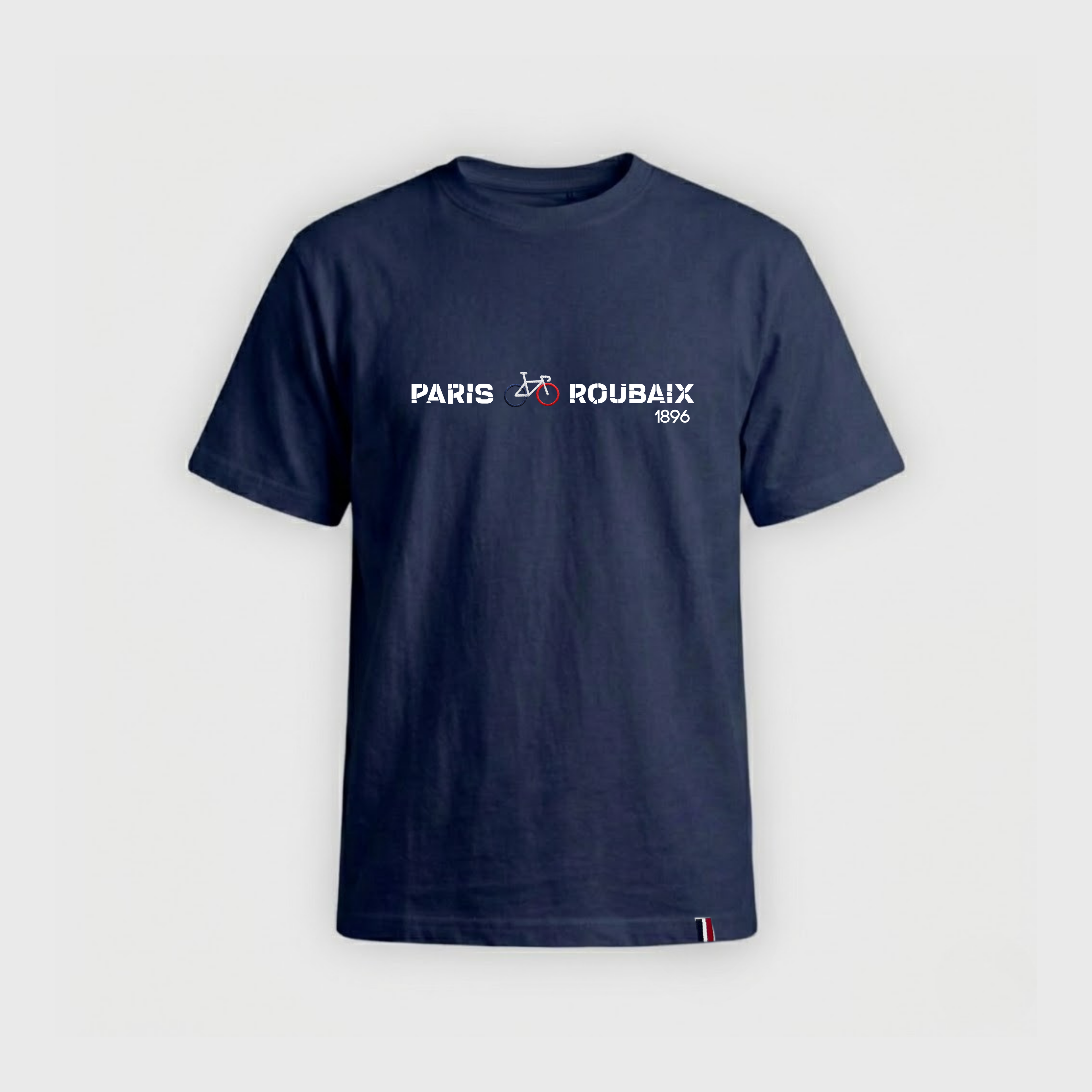 Men's Paris Roubaix "1896" T-shirt Navy Blue