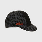 Casquette de Cyclisme Santini Paris Roubaix Noir