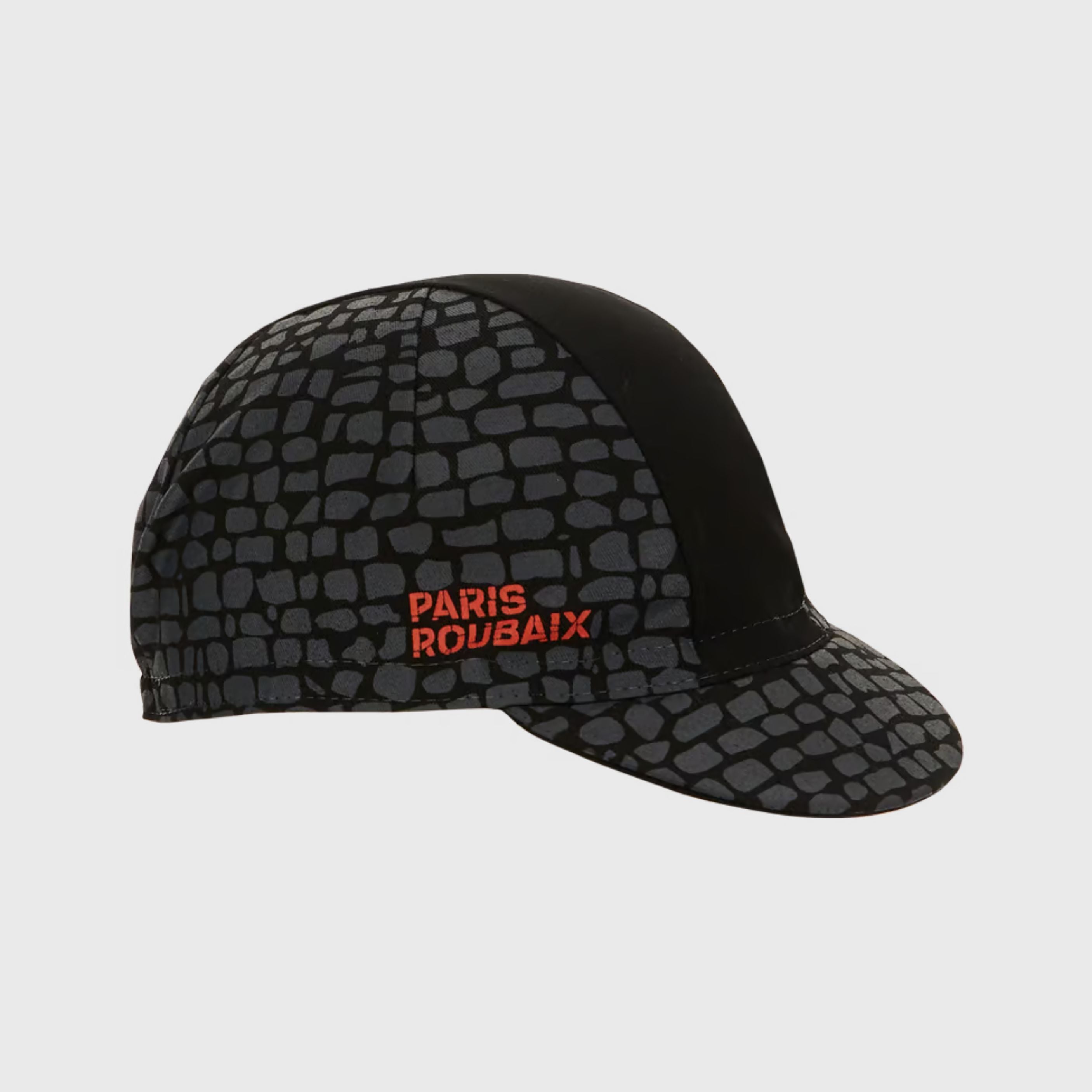 Casquette de Cyclisme Santini Paris Roubaix Noir