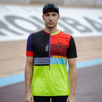 T-shirt Technique Santini Paris Roubaix X Forger des Heroes Homme Multicouleur