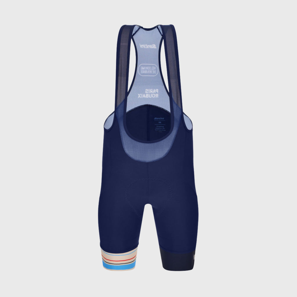 Cuissard Cyclisme Santini Paris Roubaix 2024 Homme Bleu Marine