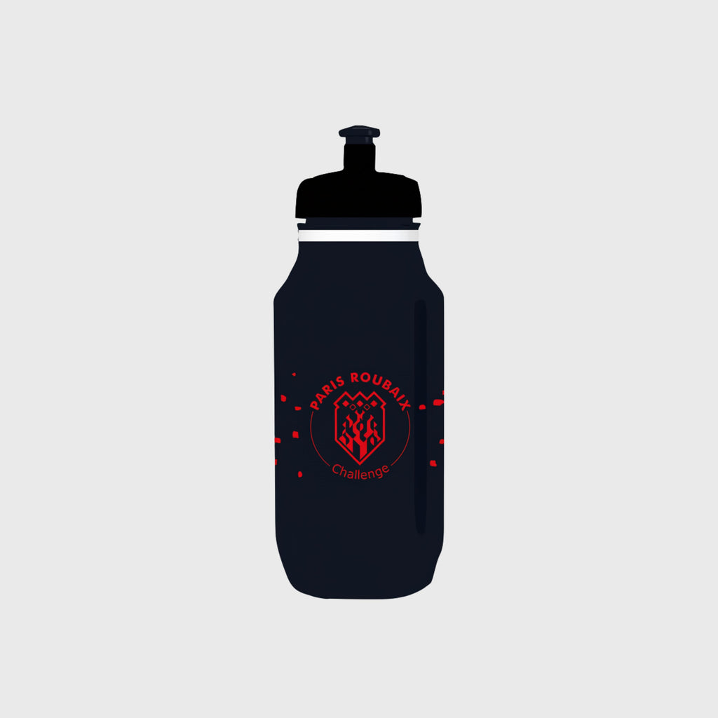Paris-Roubaix Challenge Water Bottle The Hell of the North 2023 Black