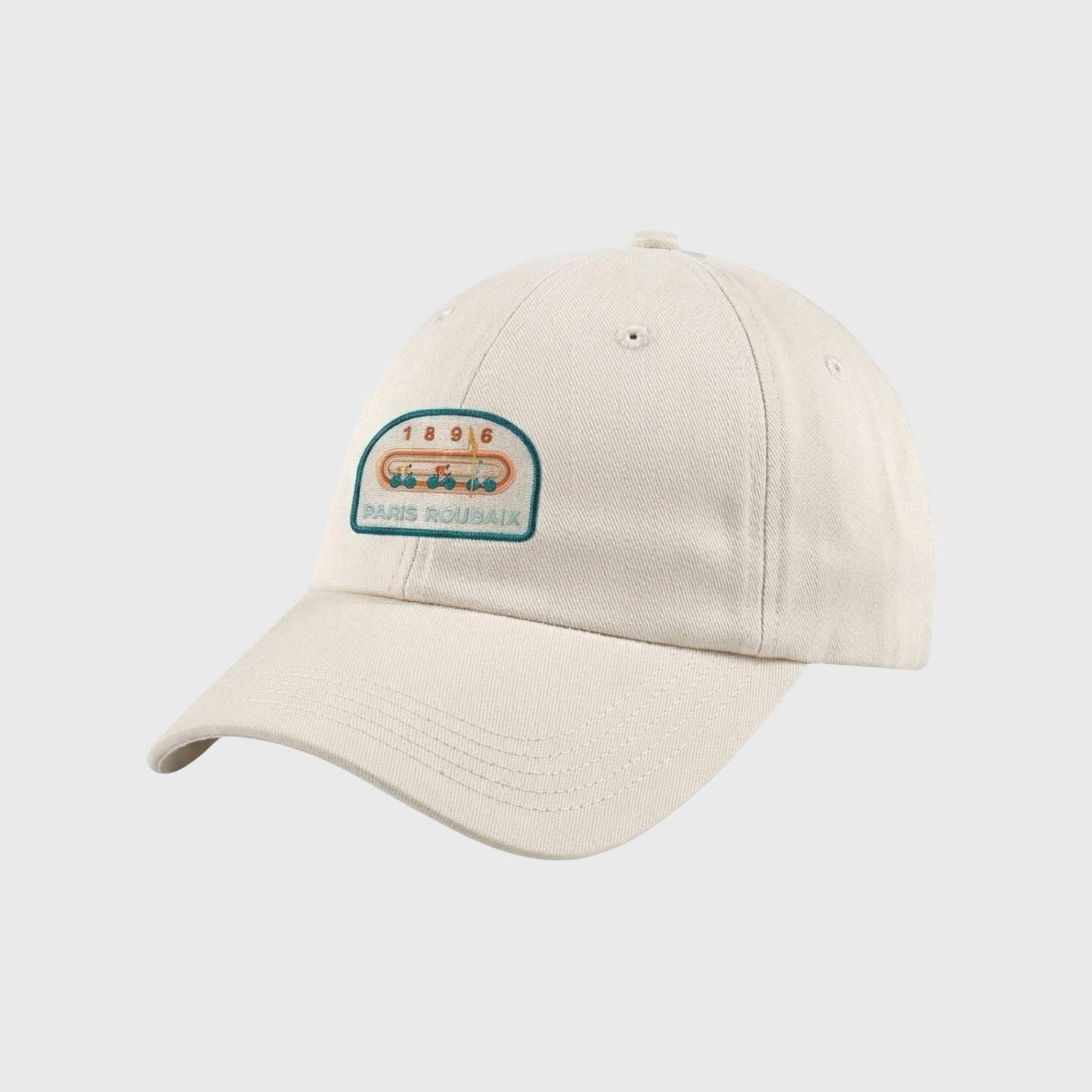 Casquette Paris Roubaix Vélodrome Beige