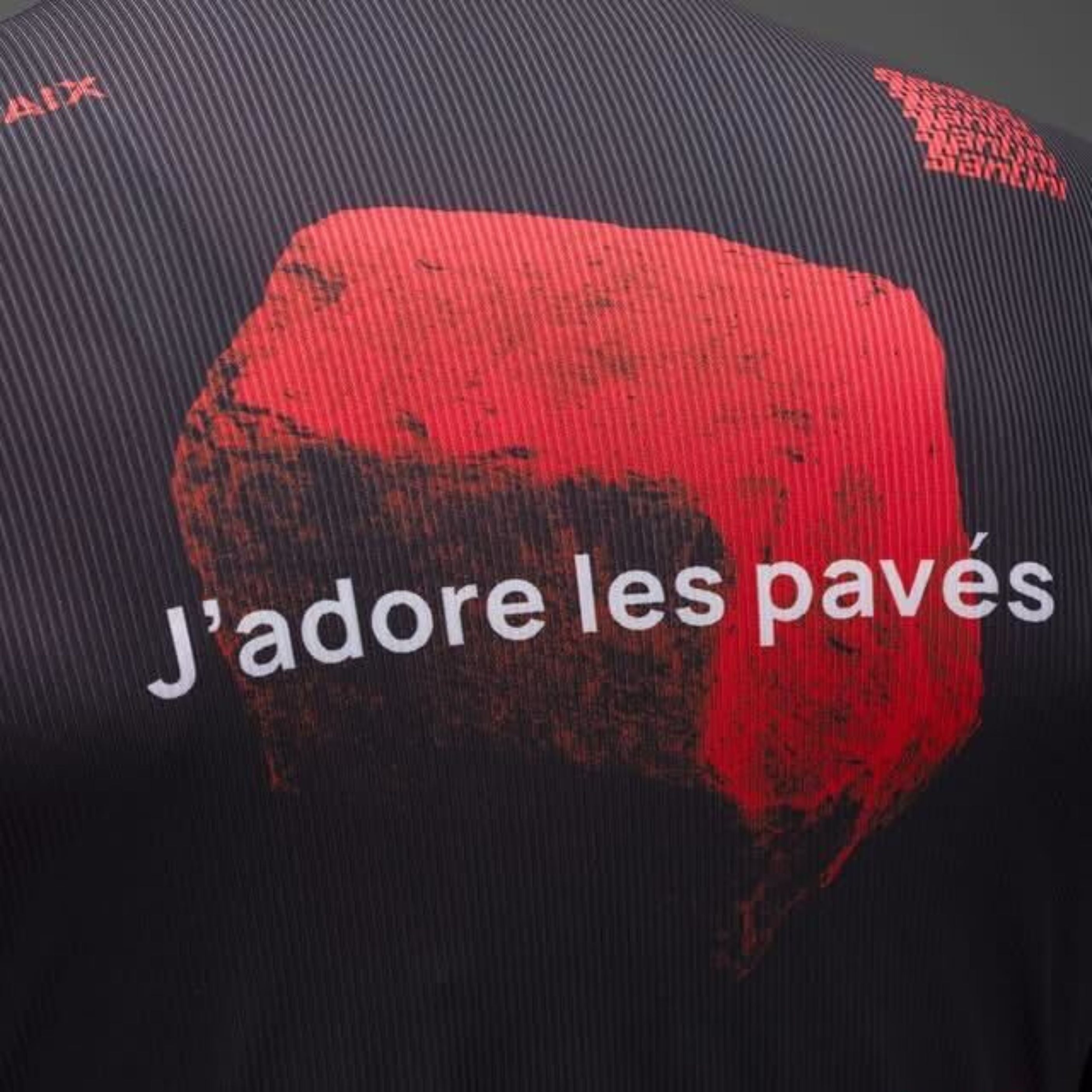 Maillot Cyclisme Paris Roubaix Santini 2026 Manches Courtes Mixte