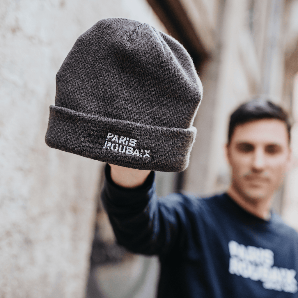Paris Roubaix Logo Beanie Unisex Black