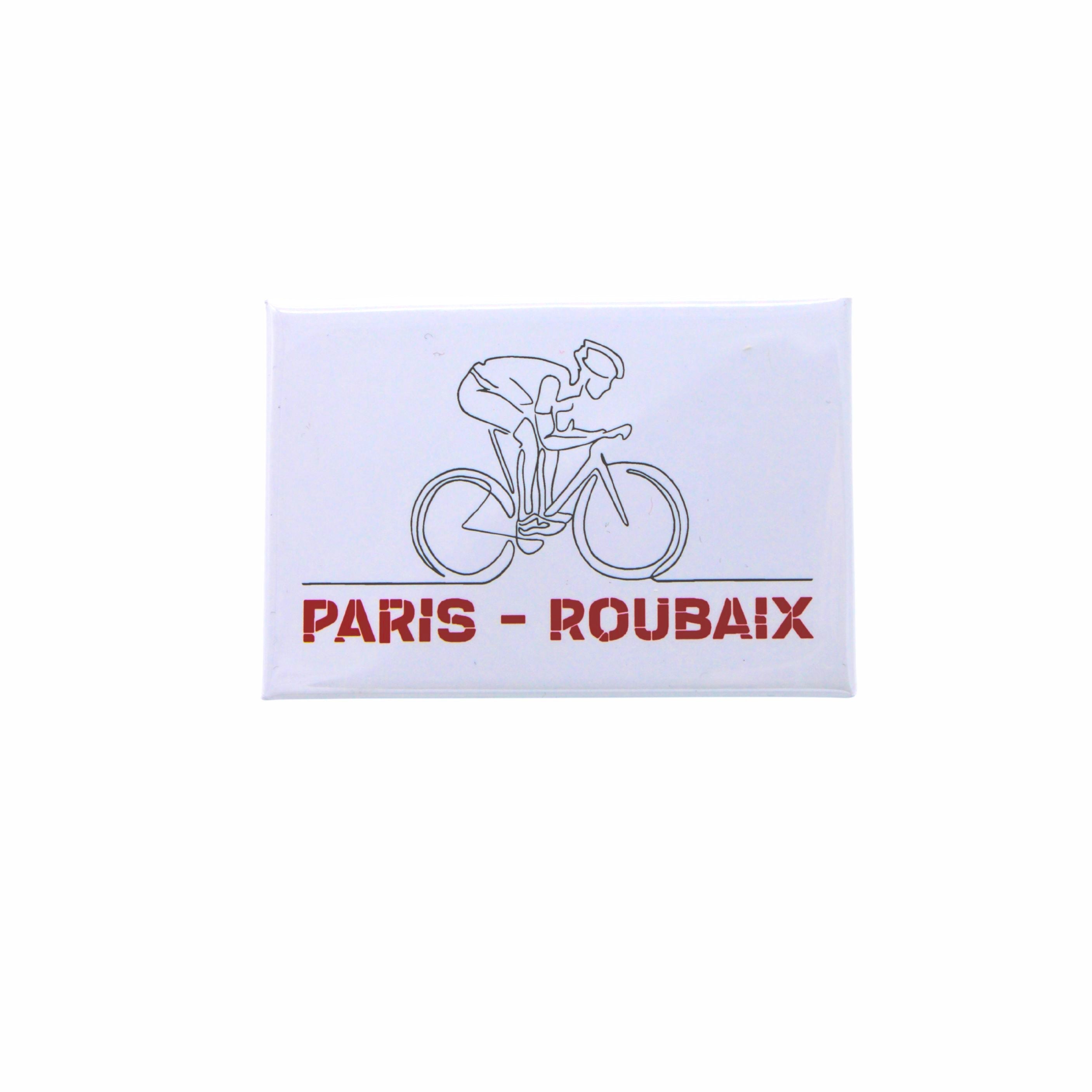 Magnet Paris Roubaix Parcours Blanc