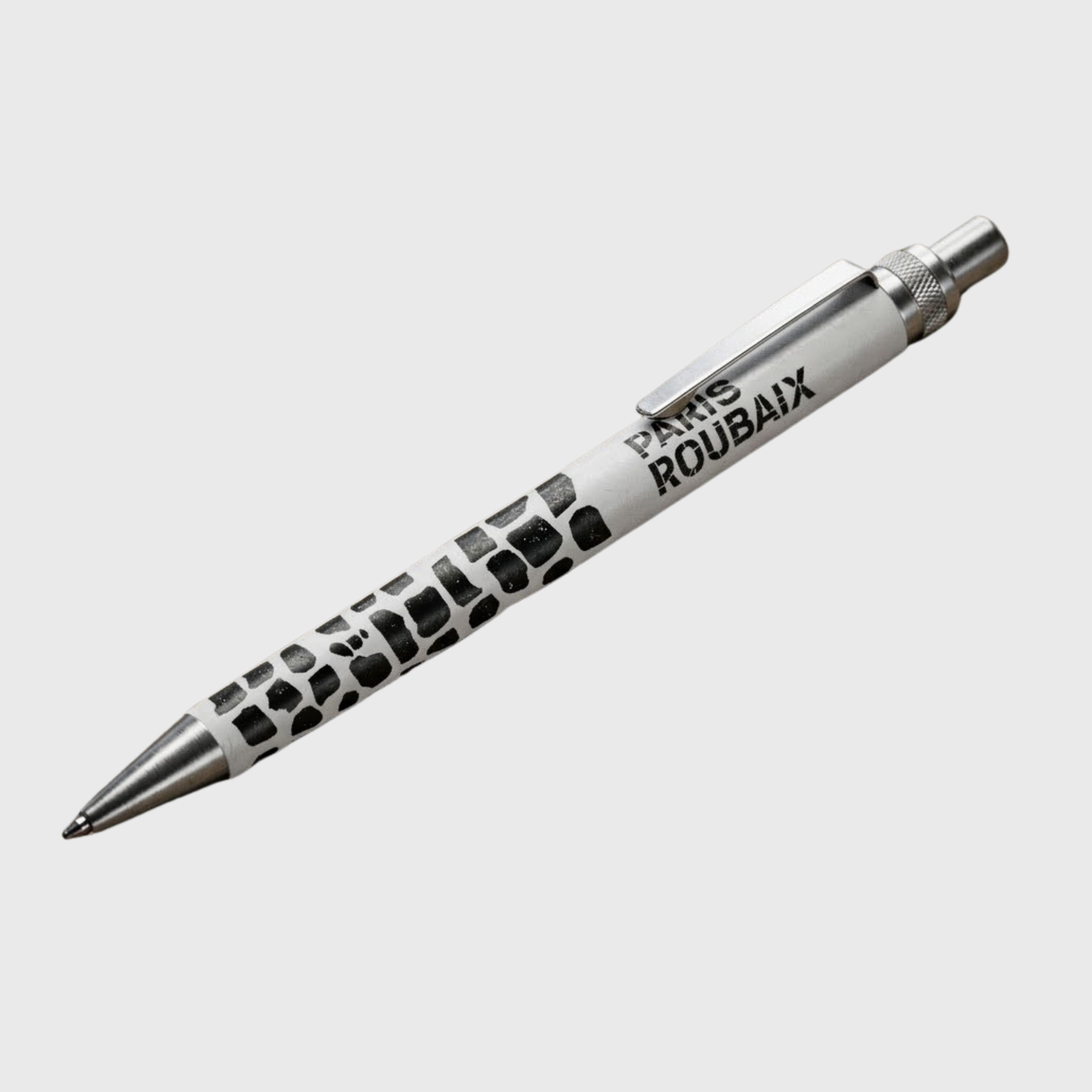 Stylo Paris Roubaix Logo Blanc