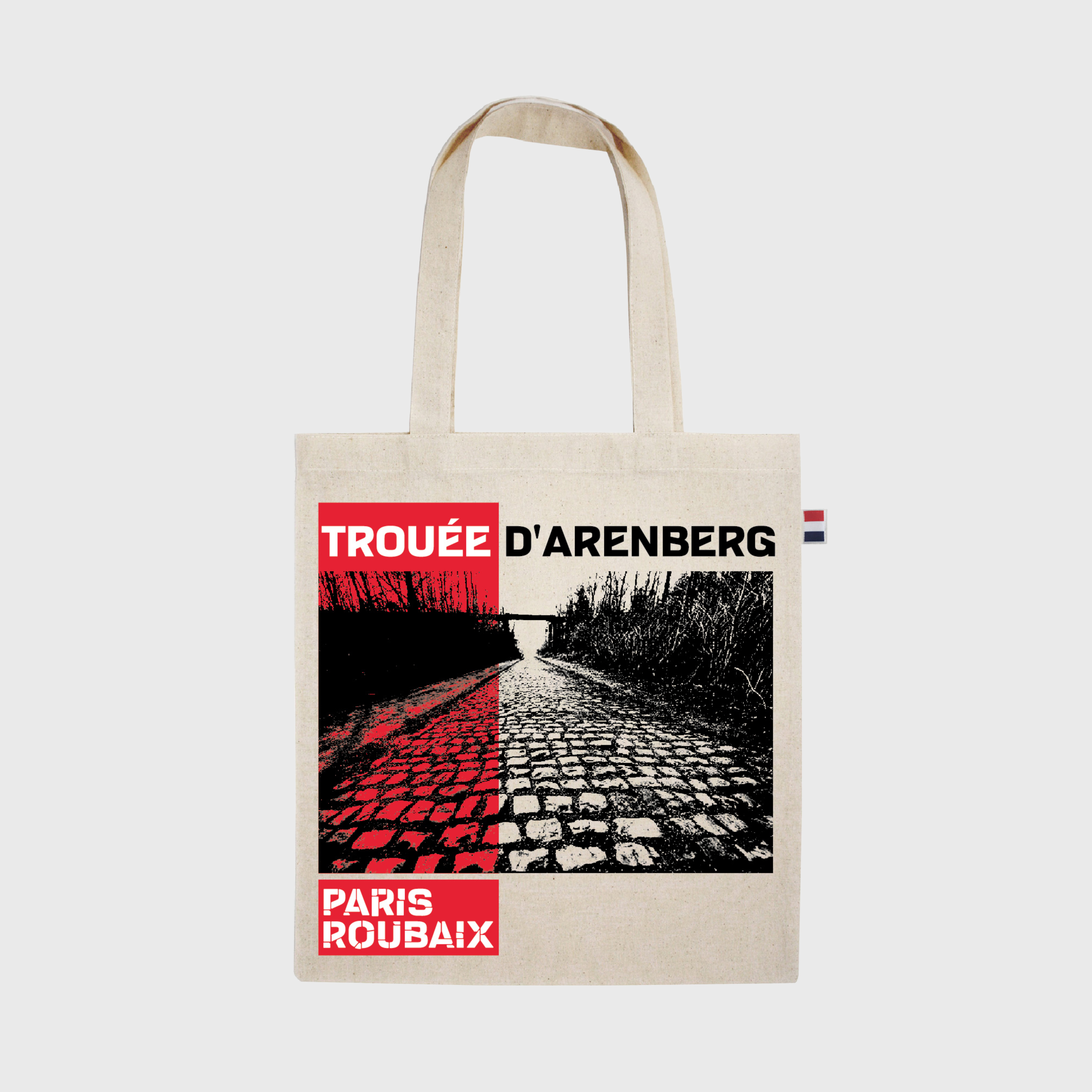 Tote Bag Paris Roubaix Musette Trouée Natural Beige