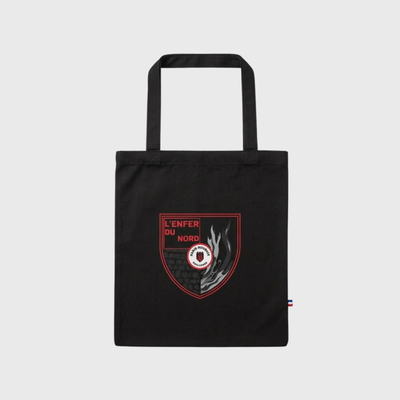 Paris Roubaix Challenge Tote Bag Black Emblem