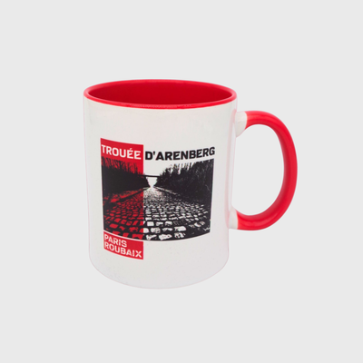 Mug Paris Roubaix Plein Trouée Rouge