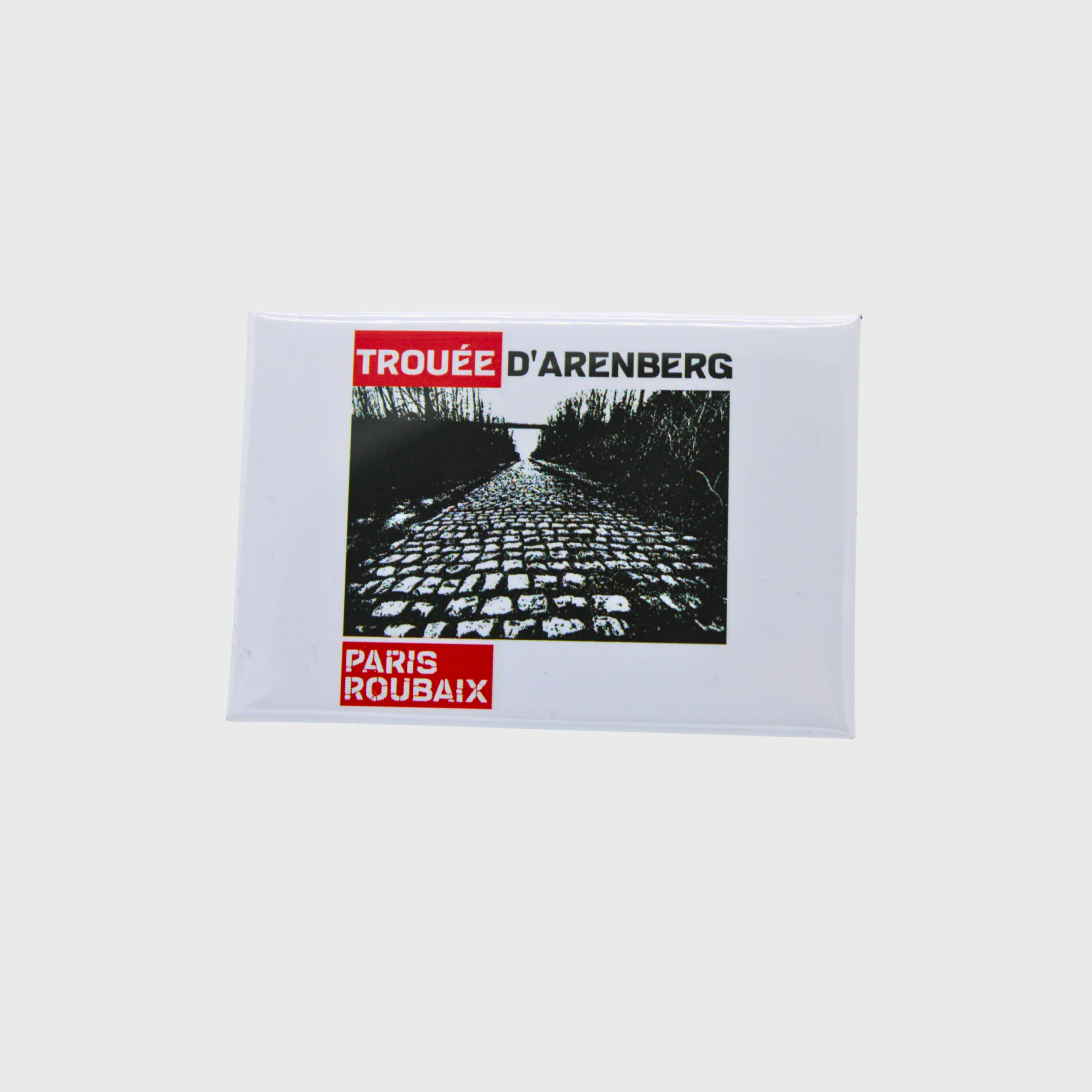 Magnet Paris Roubaix Arenberg Trench White