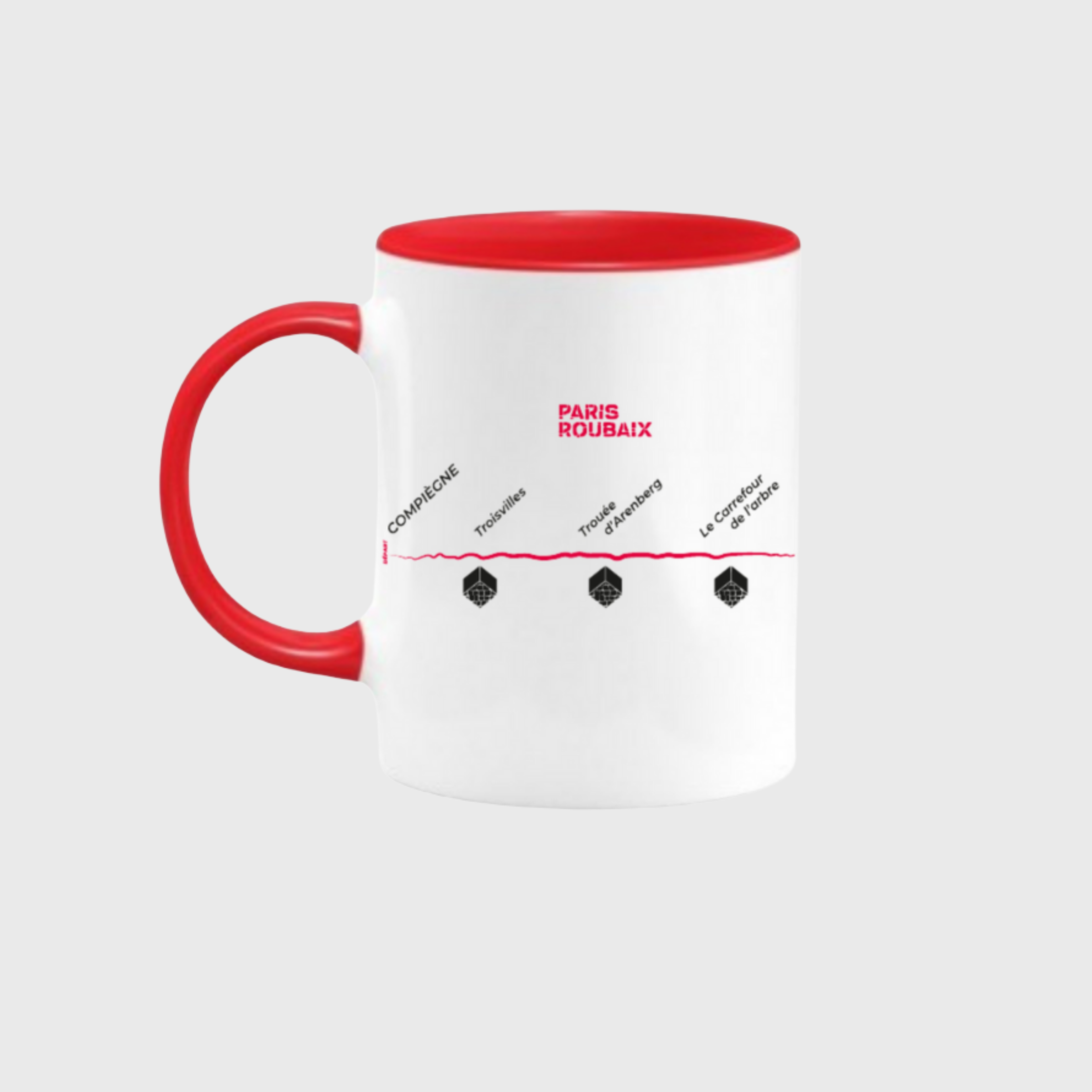 Paris Roubaix Course Mug