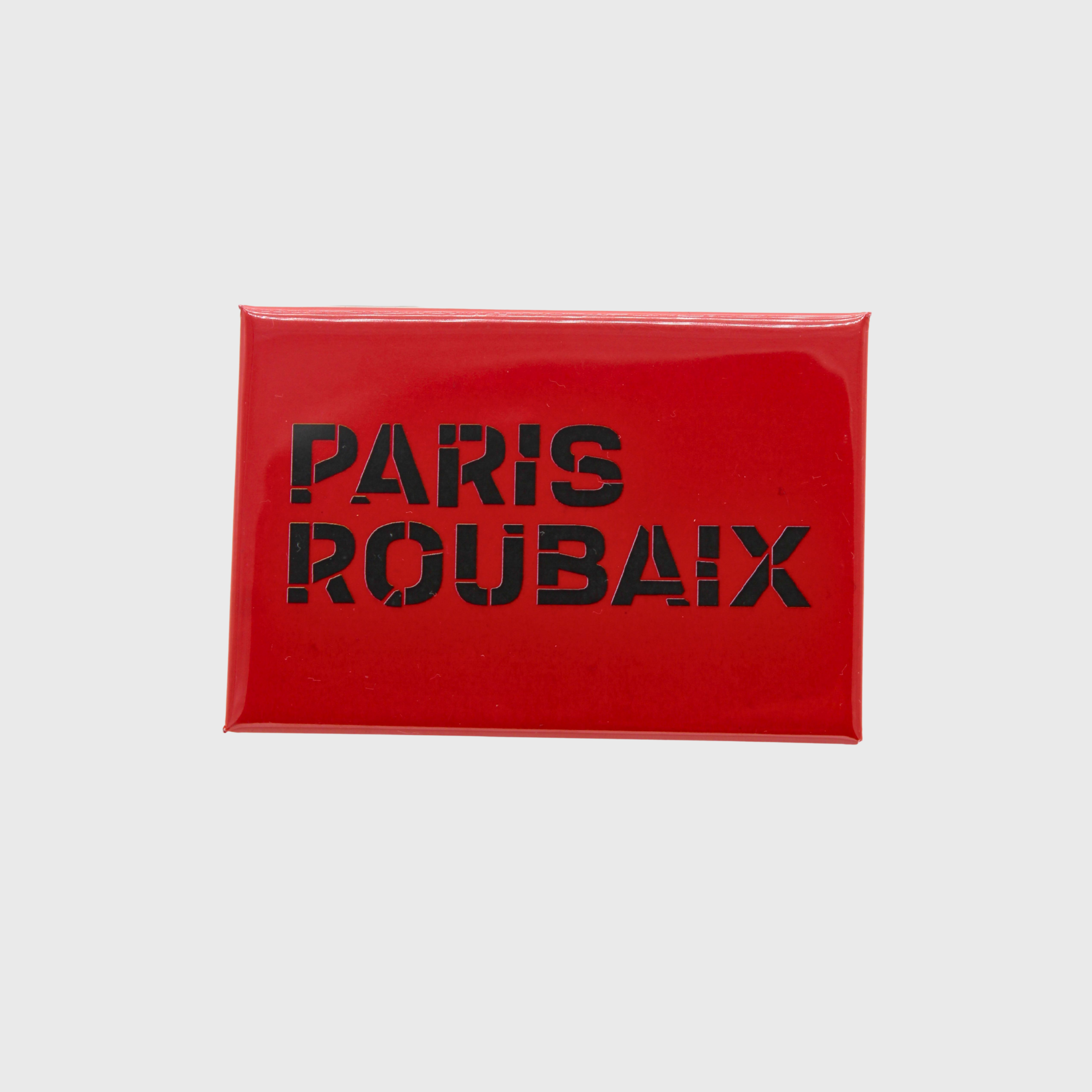 Magnet Paris Roubaix Red Logo