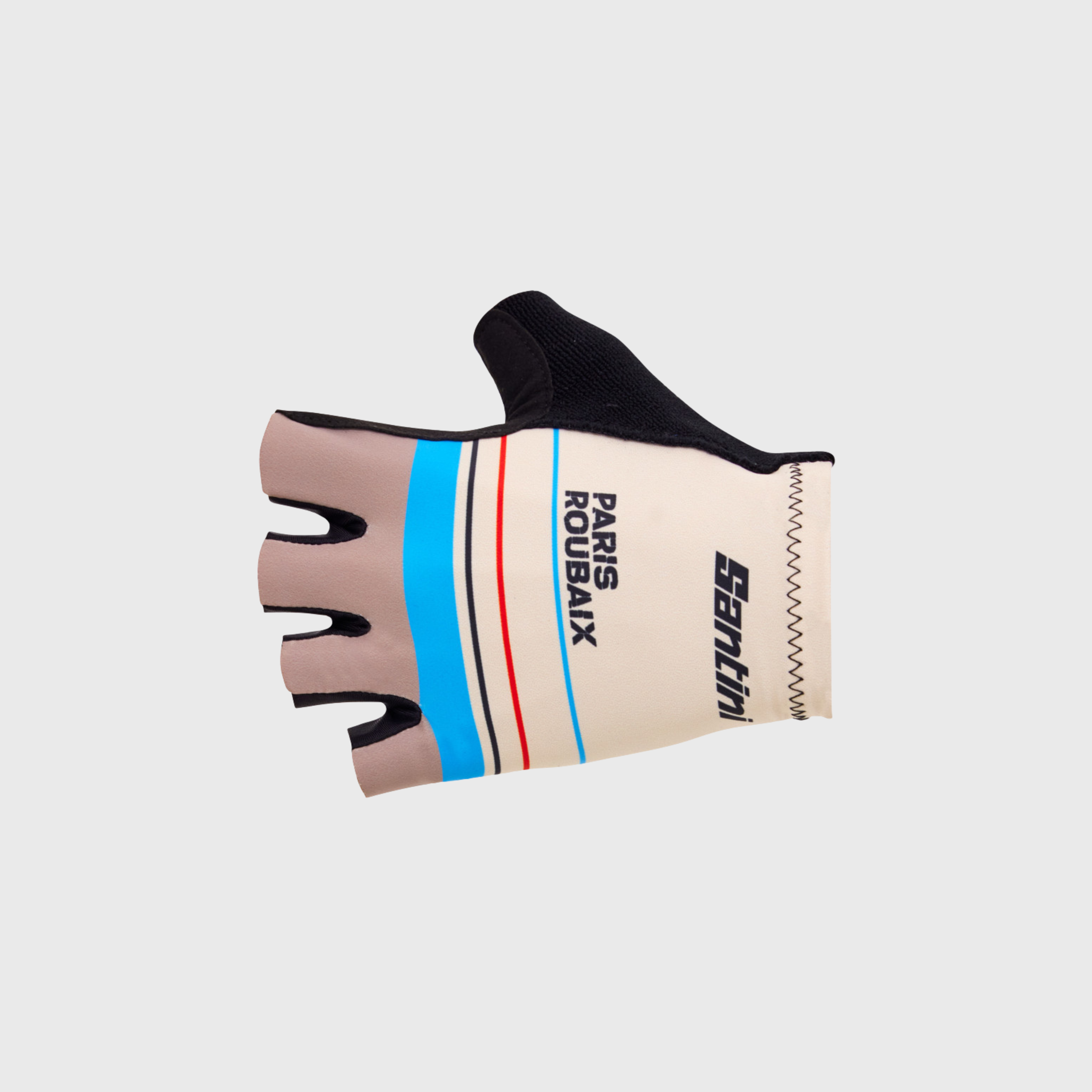 Gants Cyclisme Santini Paris Roubaix 2024 Beige