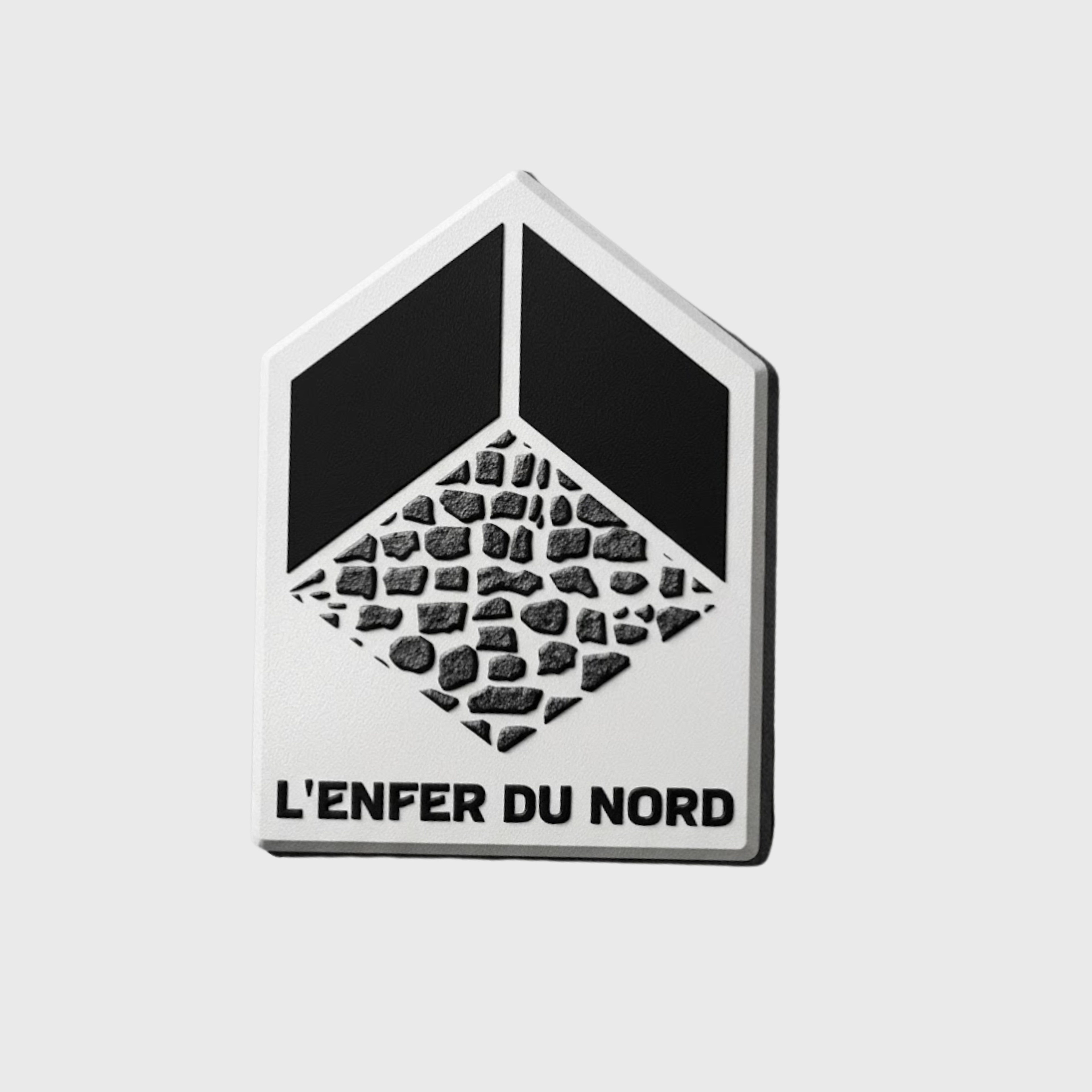 Magnet Paris Roubaix White Race