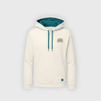 Sweat à Capuche Paris Roubaix Vélodrome Beige Mixte