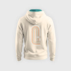 Sweat à Capuche Paris Roubaix Vélodrome Beige Mixte