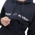 Sweat à Capuche Paris Roubaix  "1896 " Mixte Bleu Marine