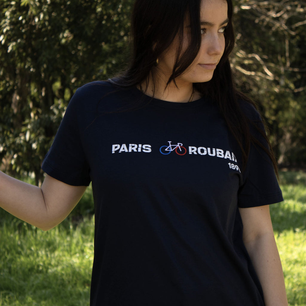 Men's Paris Roubaix "1896" T-shirt Navy Blue